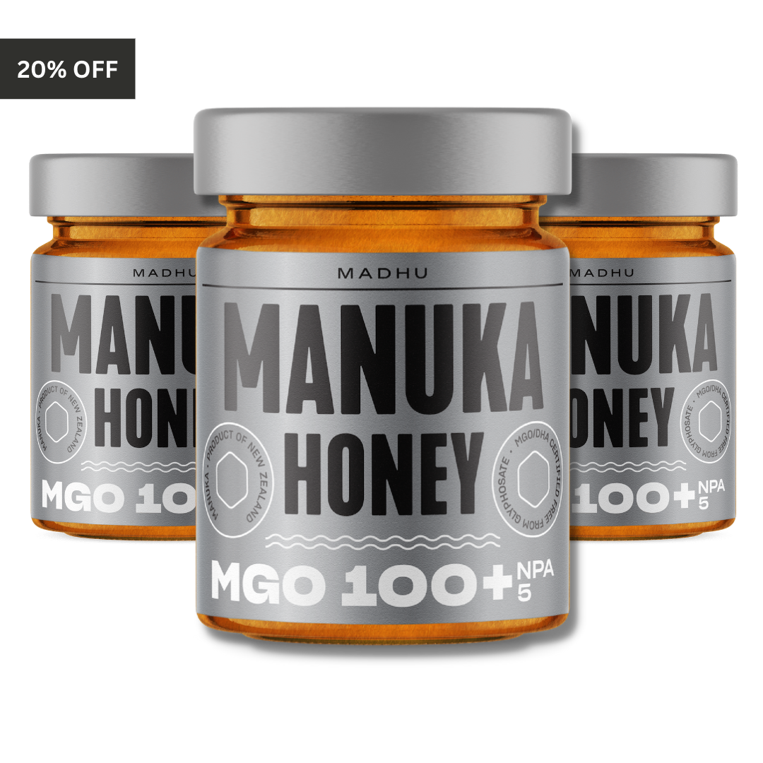 MANUKA HONEY MGO 100 (3Pack) Distrinature